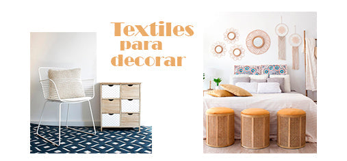 Textiles para decorar tu casa con Estilo