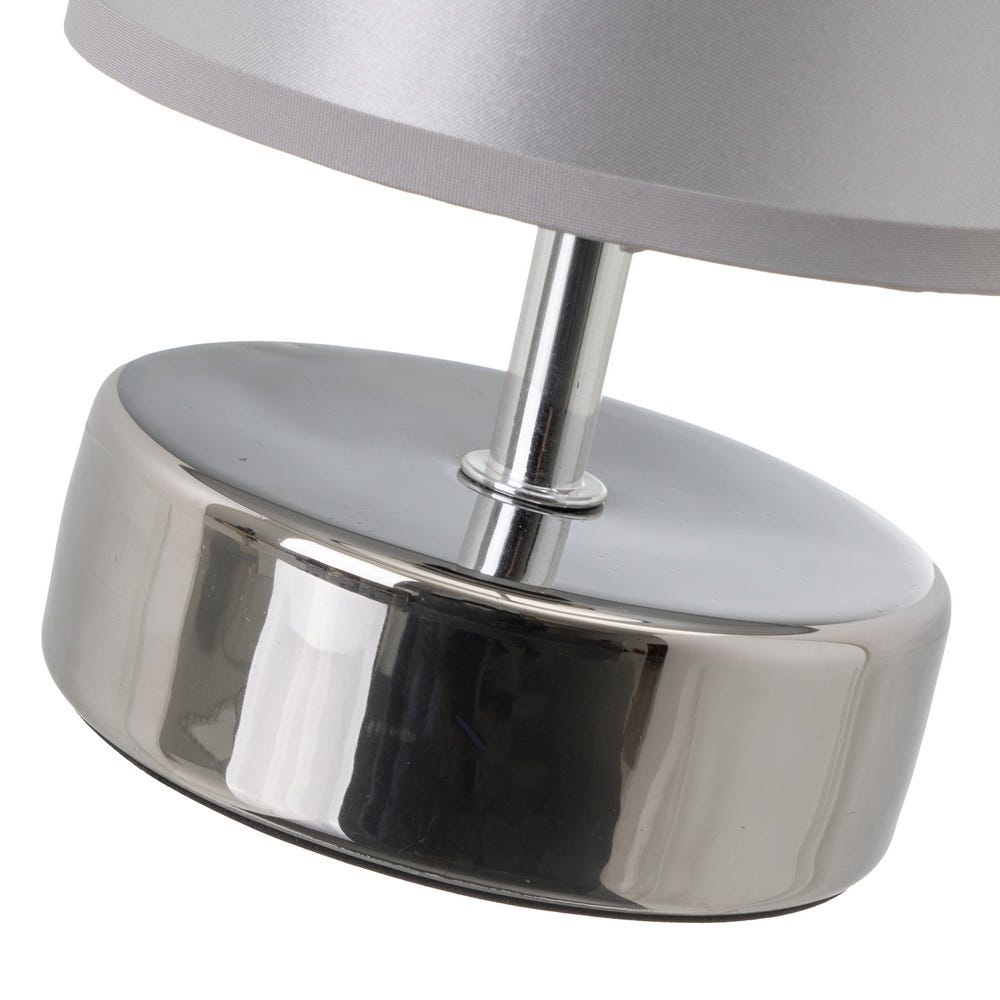 LÁMPARA DE MESA PICOLA PLATA