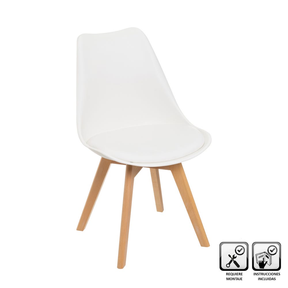 SILLA NAVOI BLANCA