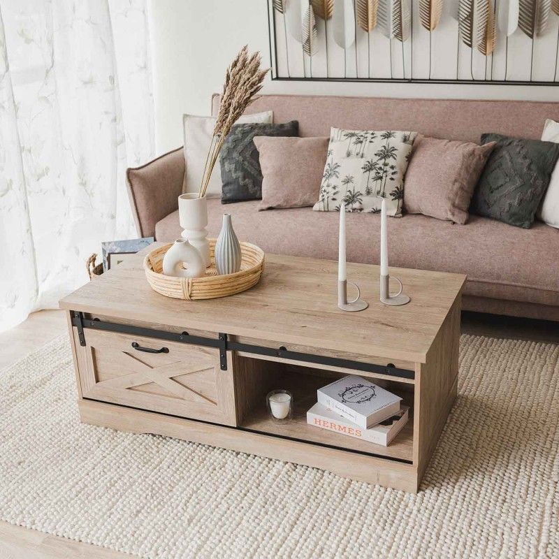 MESA DE CENTRO ALEXANDRO 117X45cm