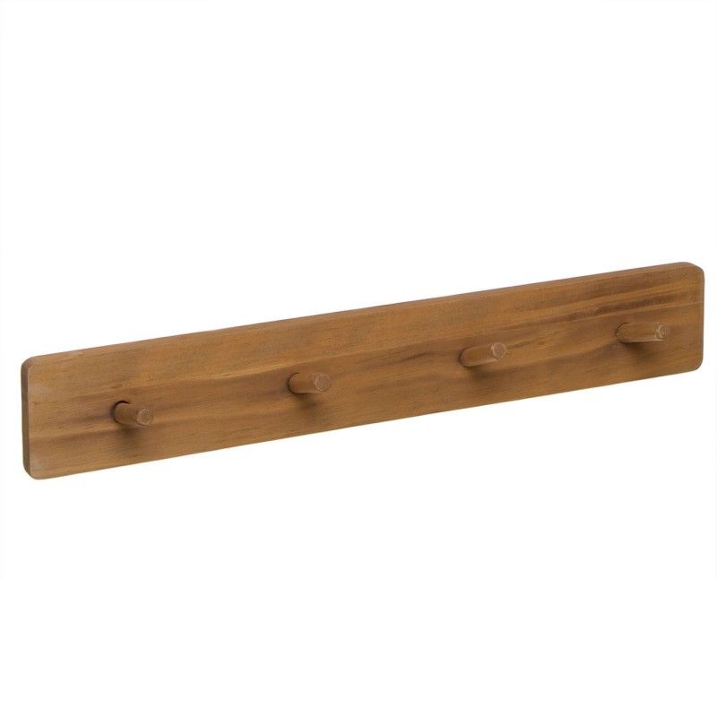 PERCHERO CALEIRO MADERA 4 GANCHOS