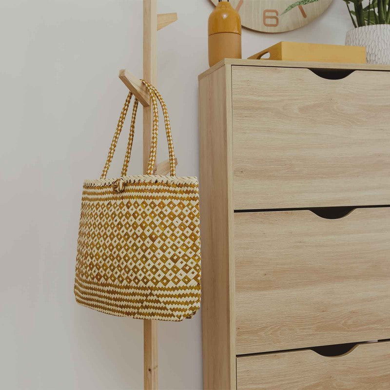 BOLSO OASIS NATURAL 43cm