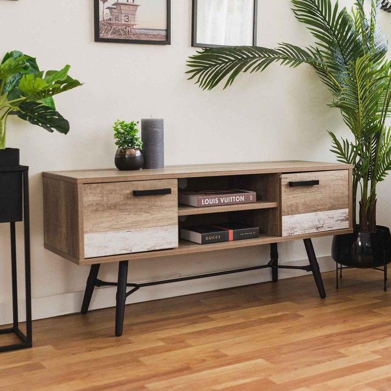 MUEBLE TV DOLTEN MADERA 120cm