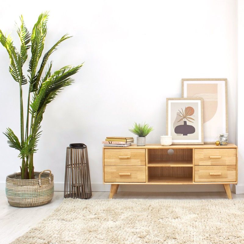MUEBLE TV SENEGAL MADERA CLARA