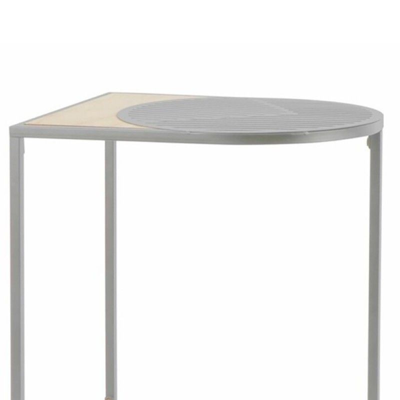 MESA AUXILIAR CAIMÁN GRIS 38X42cm
