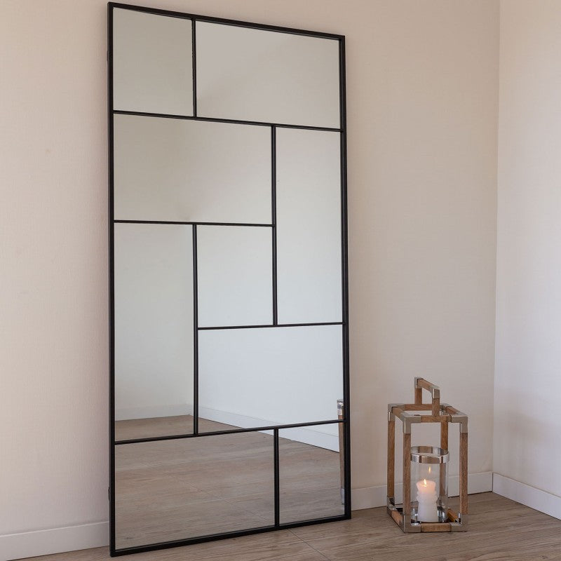 ESPEJO AURORA NEGRO 180cm