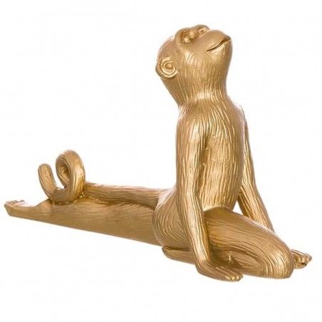 FIGURA MONO YOGA ORO