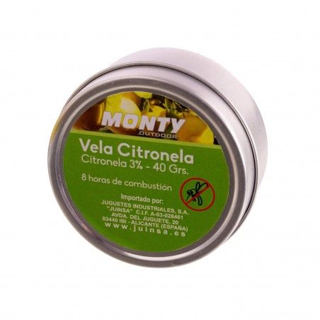 VELA PERFUMADA MURREN CITRONELA 6CM