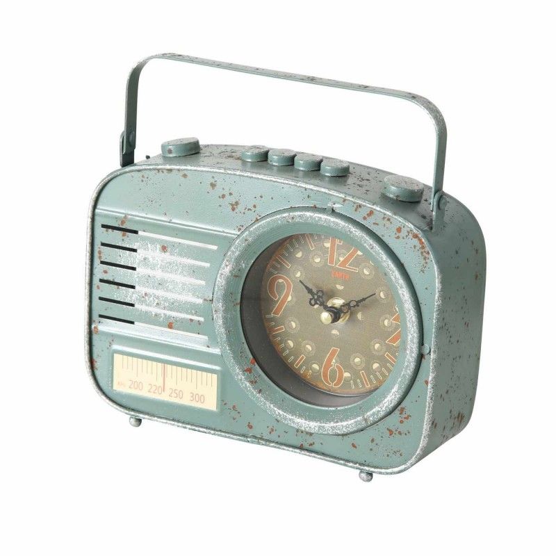 Reloj despertador de mesa con radio