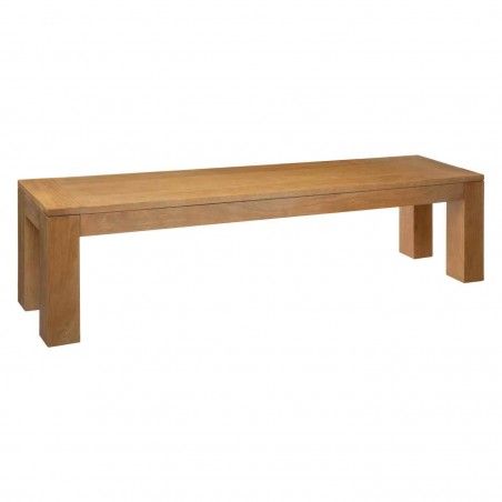 BANCO LEVI DE MADERA 175X45CM