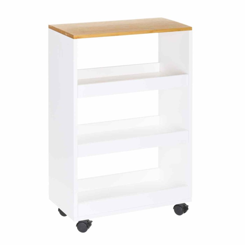 CARRITO DE COCINA BRAELO BLANCO