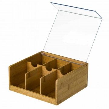 CAJA DE TÉ ARTAI BAMBÚ 21,70CM