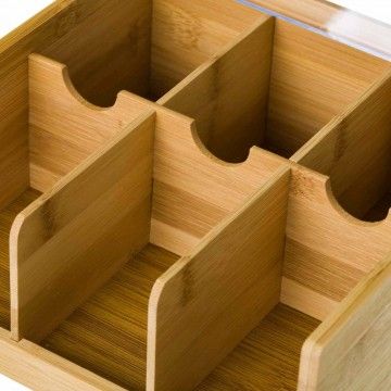 CAJA DE TÉ ARTAI BAMBÚ 21,70CM