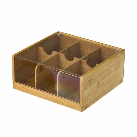 CAJA DE TÉ ARTAI BAMBÚ 21,70CM