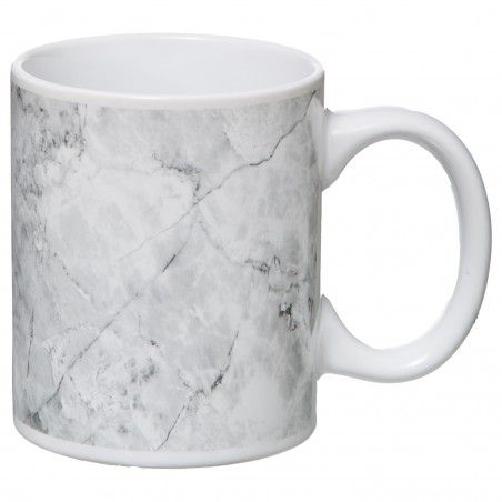 TAZA CRACOVIA MÁRMOL BLANCA M 35CL