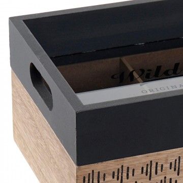 CAJA DE TÉ PARLAN MADERA CENEFA