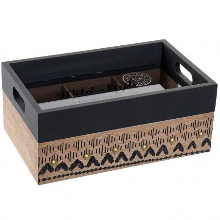 CAJA DE TÉ PARLAN MADERA CENEFA