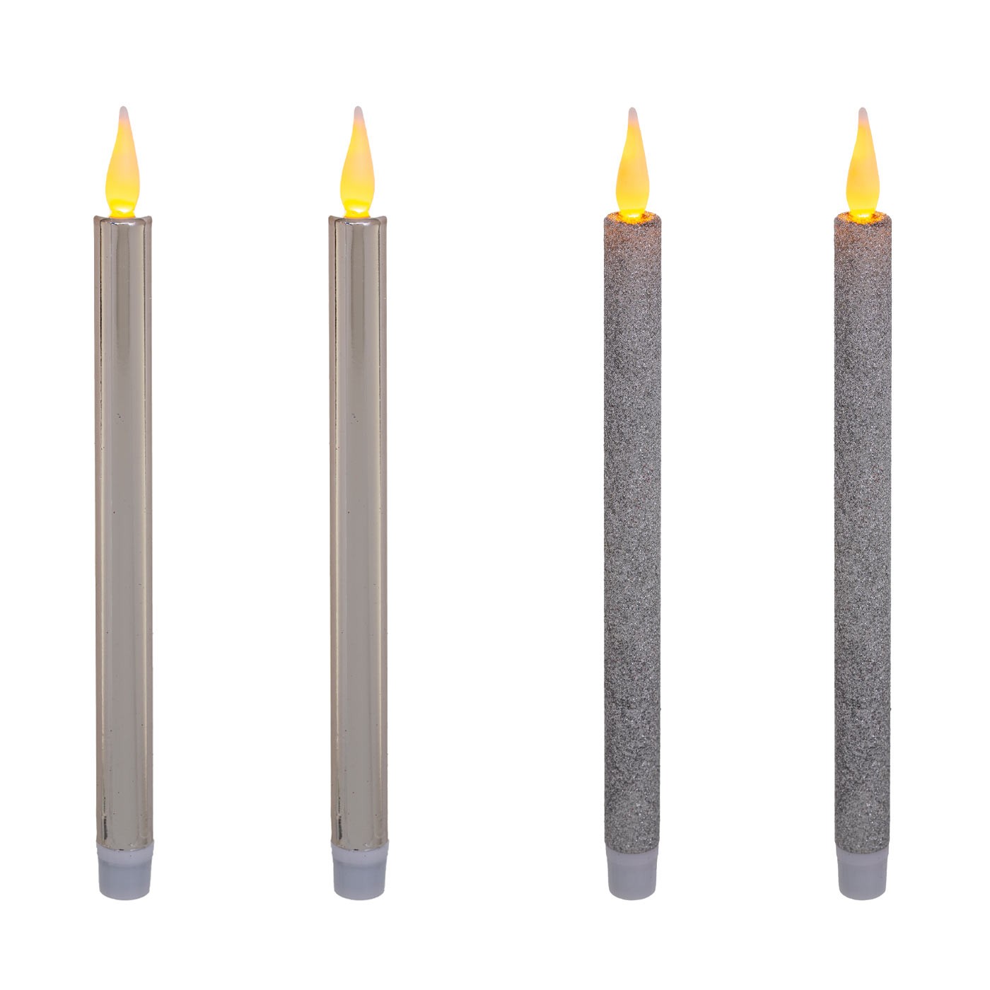 SET 2 VELAS LED BRINDISI 28CM