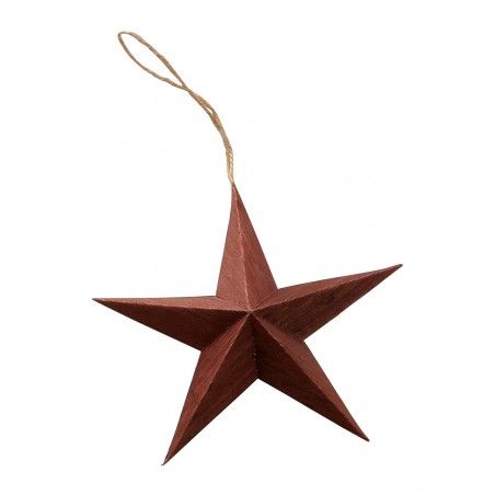 SET 4 ESTRELLAS NAVIDAD CINAR 15CM