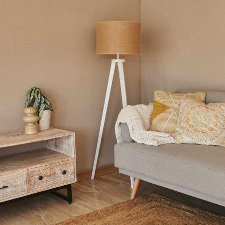 LÁMPARA TRÍPODE LINDI BEIGE 143CM