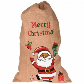 SACO DE NAVIDAD LUANI YUTE 31X41CM