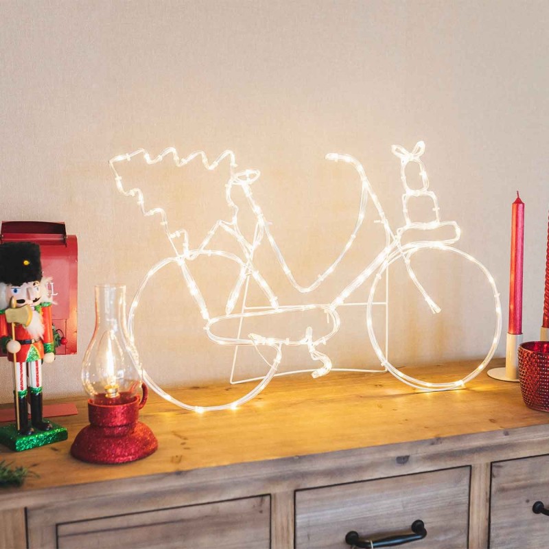 FIGURA BICICLETA BELISA LED 60CM