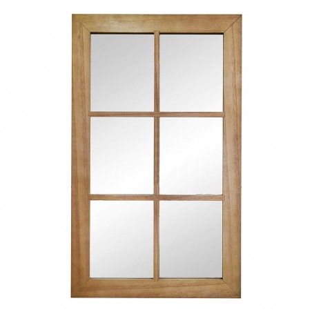 ESPEJO VENTANA HOWARD MADERA 100CM