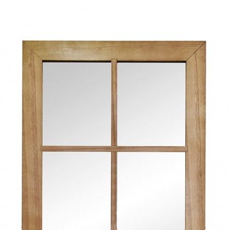 ESPEJO VENTANA HOWARD MADERA 100CM