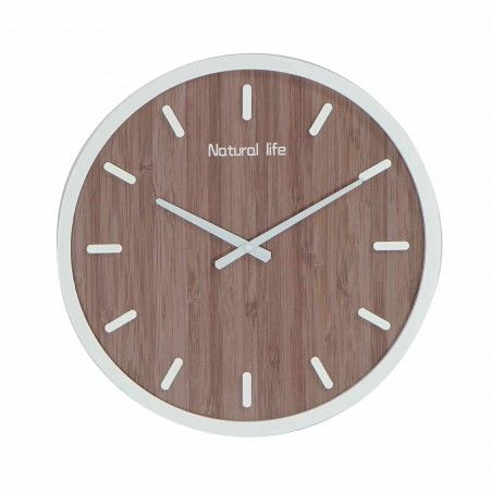 RELOJ DE PARED MATEUS MADERA 50CM