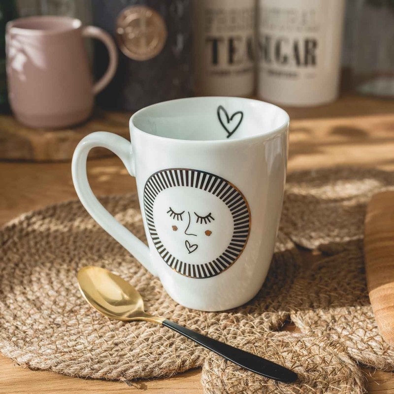 TAZA LOVERS PORCELANA