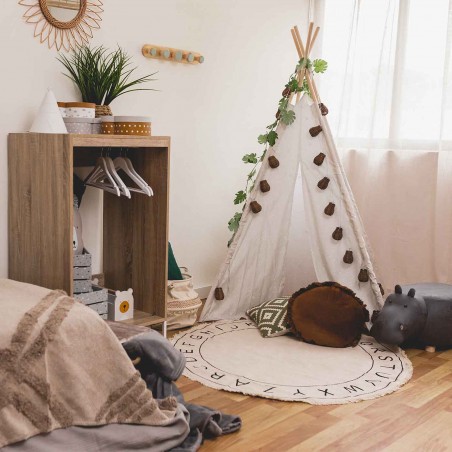 TIPI KANDA INFANTIL GRIS 160CM