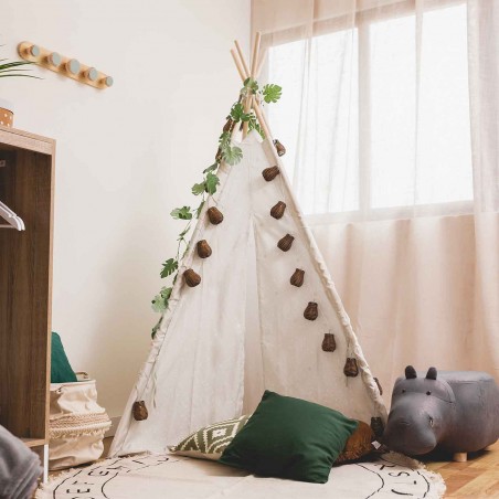 TIPI KANDA INFANTIL GRIS 160CM