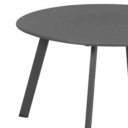 MESA CENTRO HILARY GRIS OSCURO 70CM