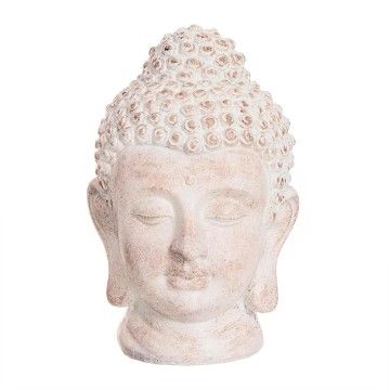 FIGURA CABEZA BUDA DHARMA 18CM