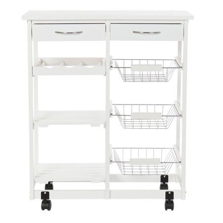 CARRITO DE COCINA DELOS BLANCO 76CM