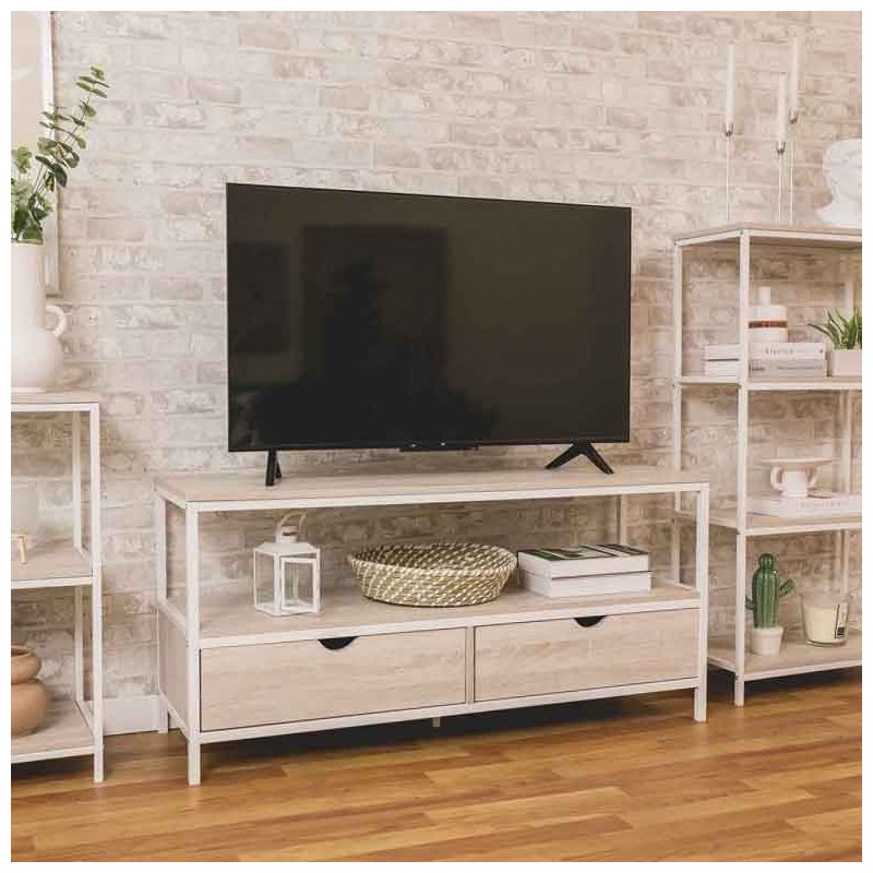 MUEBLE TV AGAR BLANCO 120X57CM