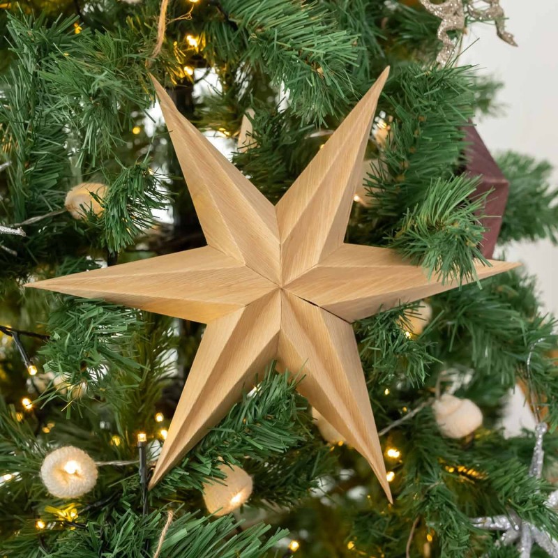 ADORNO NAVIDAD DARELA ESTRELLA 30CM