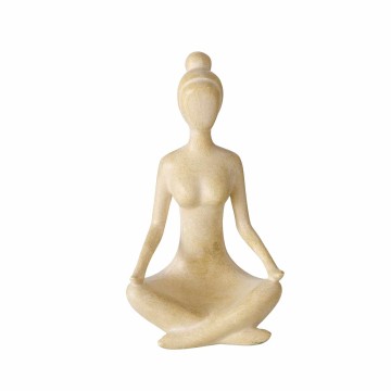 FIGURA YOGA ALDEIRE BEIGE 10CM