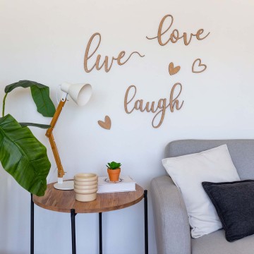 LETRAS LIVE LOVE LAUGH