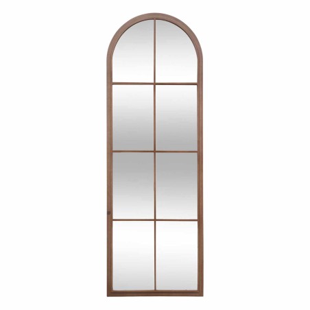 ESPEJO VENTANA RODAS MADERA 160CM