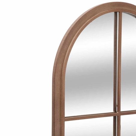 ESPEJO VENTANA RODAS MADERA 160CM