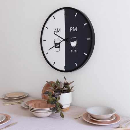 RELOJ DE PARED EGAN METAL 60CM