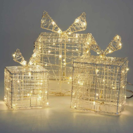 SET 3 REGALOS NAVIDAD GABO LED