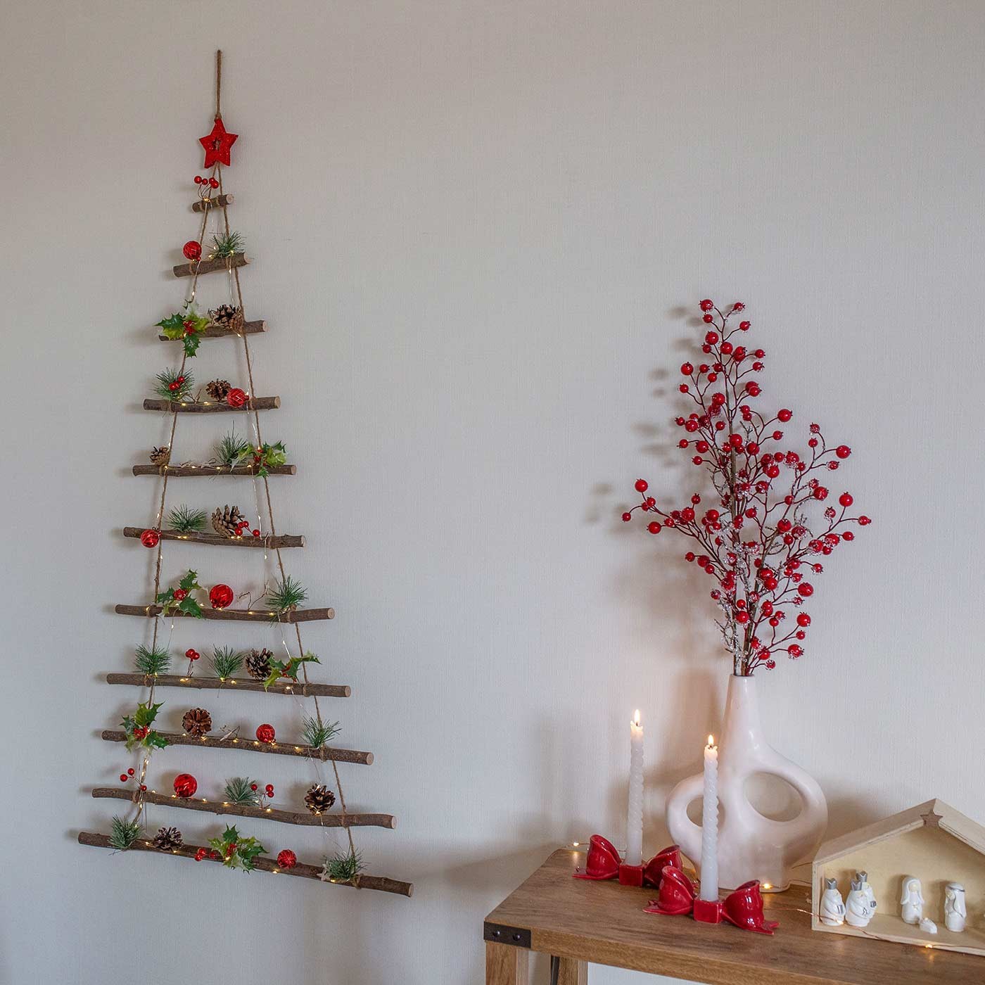 ÁRBOL NAVIDAD DE PARED AFI...