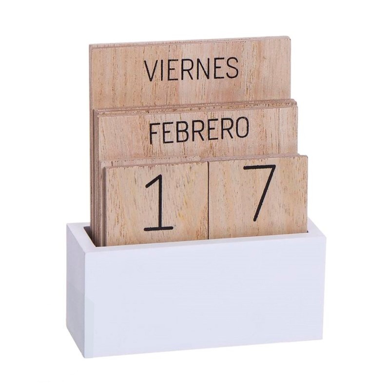 CALENDARIO OPPAL MADERA