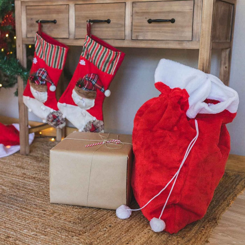SACO DE NAVIDAD BARNEY 70cm