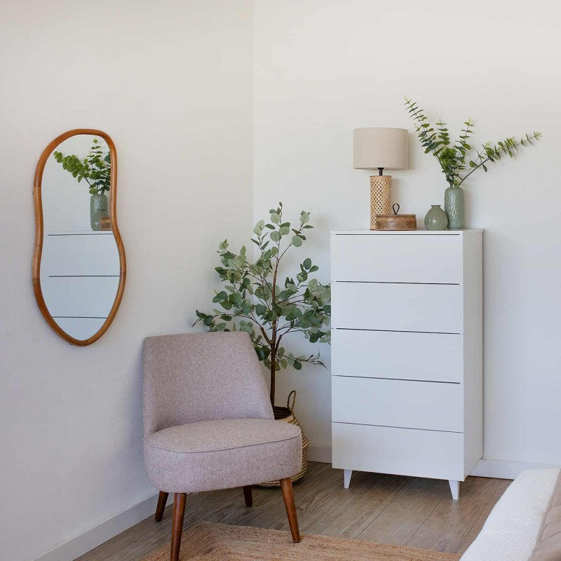 ESPEJO AMSTERDAM MADERA 75cm