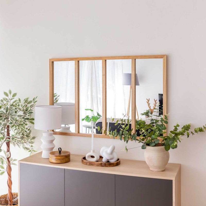 ESPEJO OSIRIS MADERA 116cm