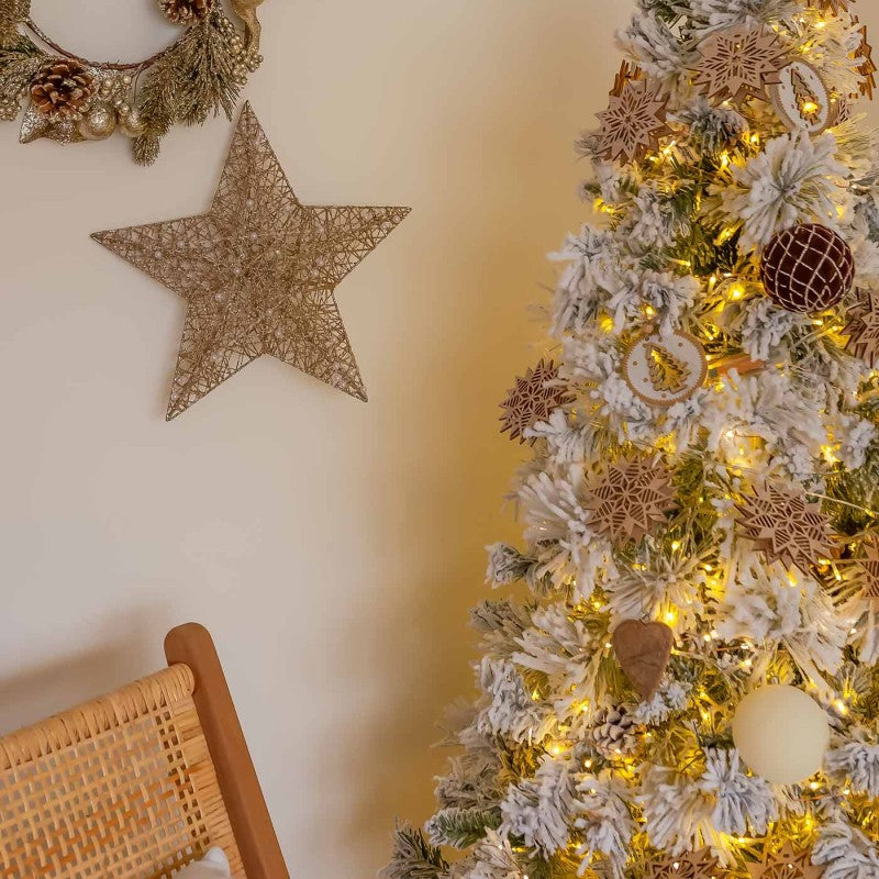 ESTRELLA NAVIDAD RITA 35cm