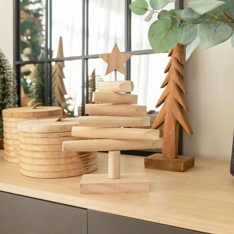 ÁRBOL NAVIDAD ELAN MADERA 26cm